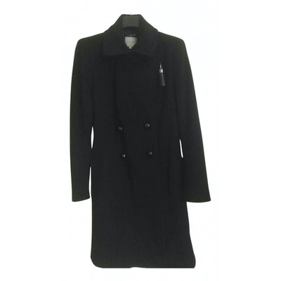 Pre-owned Celine Wool Coat In Black