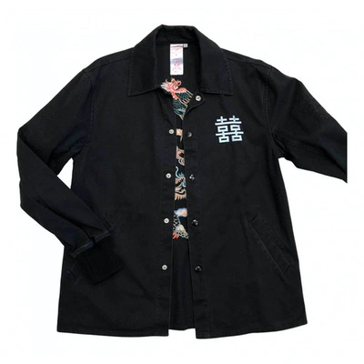 Pre-owned Opening Ceremony Black Cotton Jacket