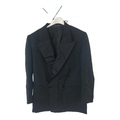 Pre-owned Pal Zileri Cashmere Vest In Black