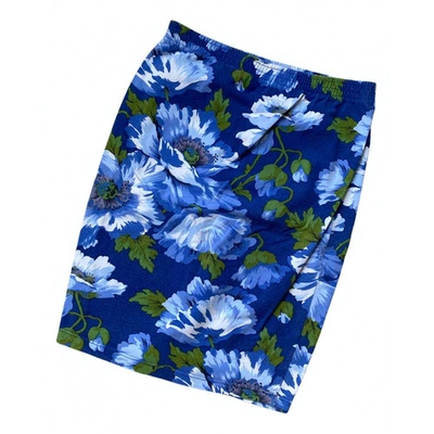 Pre-owned Cacharel Mini Skirt In Blue