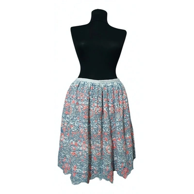 Pre-owned Manoush Mid-length Skirt In Multicolour
