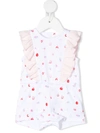 THE MARC JACOBS LETTER-PRINT SLEEVELESS SHORTIES