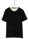 BOSSWEAR LOGO-PRINT COTTON T-SHIRT