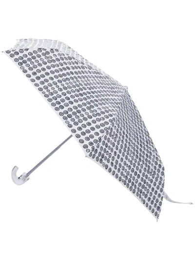 10 Corso Como Logo-print Umbrella In White
