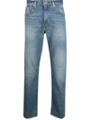 LEVI'S MID-RISE STRAIGHT LEG JEANS