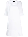 SIMONE ROCHA BOW DETAIL T-SHIRT DRESS