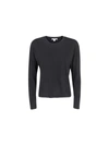 James Perse Longsleeved T-shirt In Concrete
