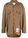 MIHARAYASUHIRO UTILITARY-STYLE BUTTON-UP SHIRT