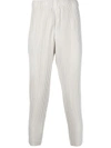 ISSEY MIYAKE MID-RISE SKINNY TROUSERS