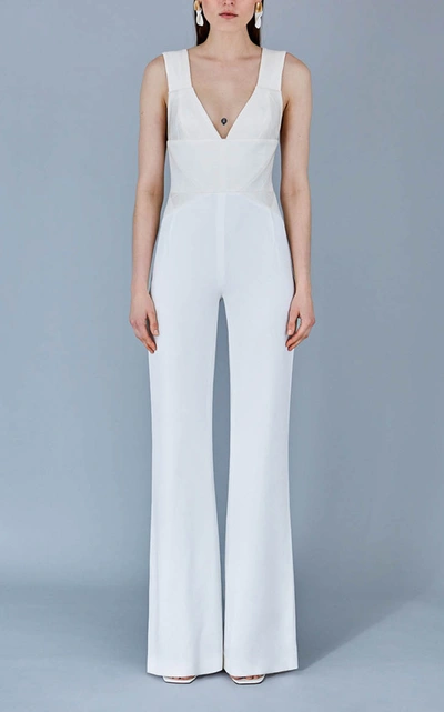 Galvan Women's Hampstead Jumpsuit In White