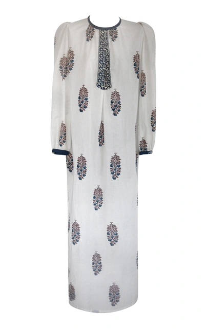 Alix Of Bohemia Women's Virginie Printed Cotton Maxi Caftan Dress
