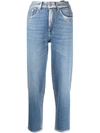 7 FOR ALL MANKIND MALIA CROPPED JEANS