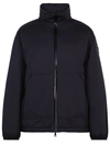 Moncler Menchib Logo-back Jacket In Black