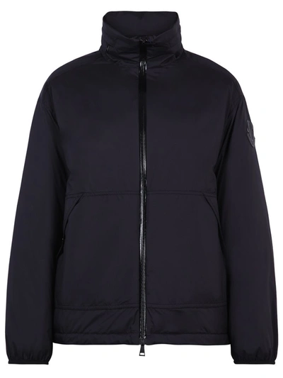 Moncler Menchib Logo-back Jacket In Black