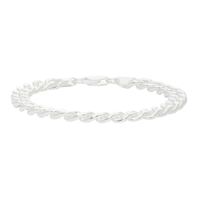 Hatton Labs Silver Cuban Bracelet