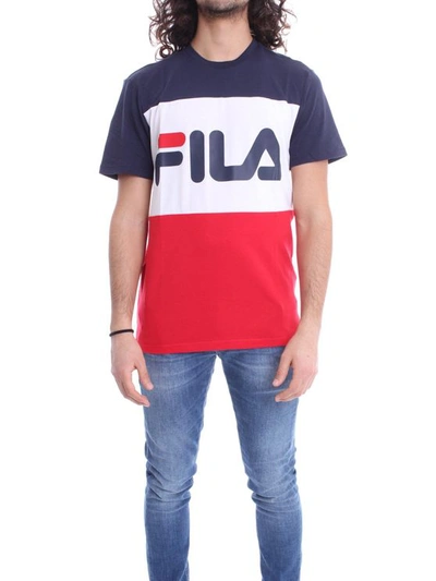Fila Men's 681244r69 Red Cotton T-shirt