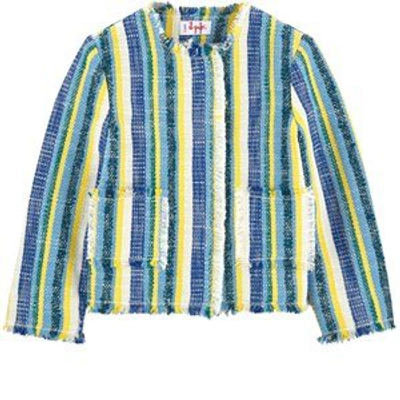 Il Gufo Babies'  Blue Striped Jacket