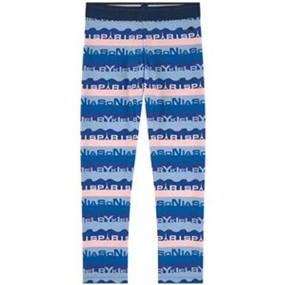 Sonia Rykiel Kids' Blue Fly Leggings