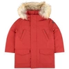 IL GUFO IL GUFO PARKA WITH DOWN AND FEATHER PADDING,A20GP241N0060-366
