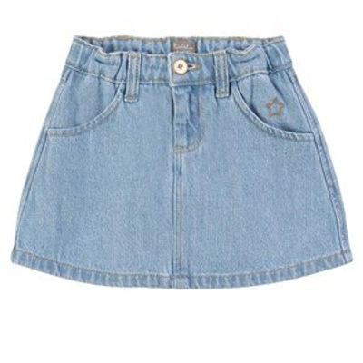 Tocoto Vintage Kids'  Blue Vintage Denim Skirt