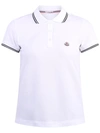 MONCLER MONCLER LOGO PATCH POLO SHIRT