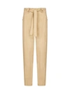 KENZO BELTED COTTON TROUSERS,FB52PA0339SA -11