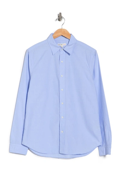 Alex Mill End On End School Regular Fit Button-up Long Sleeve Shirt In Light Blue