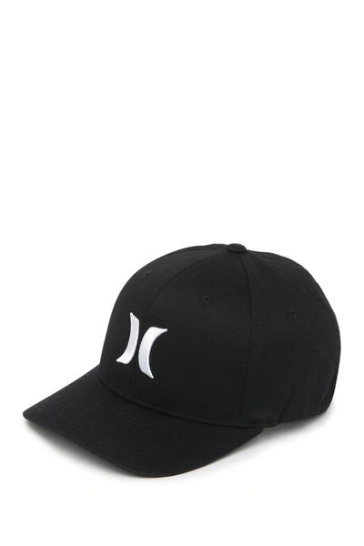 Hurley One And Only Baseball Cap In Black/black