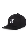 Hurley One And Only Baseball Cap In Black/black