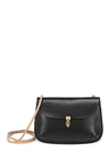 Old Trend Ada Leather Crossbody Bag In Black