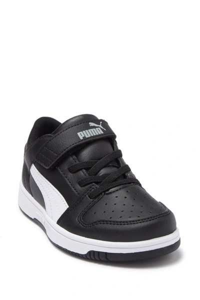 Puma Kids' Rebound Layup Lo Sneaker In Black