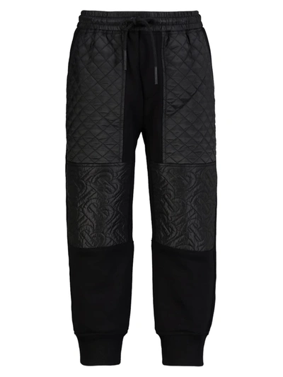Burberry Kids Sweatpants For Boys In Black