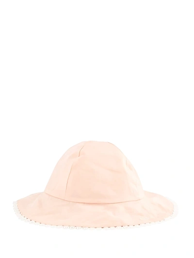 Chloé Kids Hat For Girls In Rose