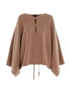 Tom Ford Cashmere Kimono-sleeve Sweater In Beige