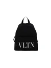 VALENTINO GARAVANI VALENTINO GARAVANI MEN'S BLACK OTHER MATERIALS BACKPACK,VY2B0993YHS0NI UNI