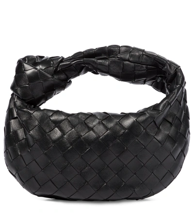 Bottega Veneta Bv Jodie Mini Leather Tote In Black