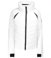 Canada Goose Hybridge Base Hooded Quilted Shell Down Jacket In White
