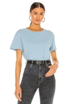Nili Lotan Brady Cotton Jersey T-shirt In Light Blue