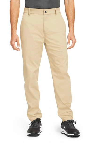 Nike Flex Vapor Slim Fit Golf Pants In Brown
