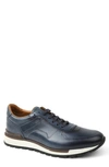 Bruno Magli Davio Sneaker In Navy Leather