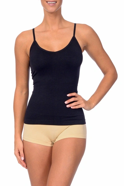 Body Beautiful Reversible Shaping Camisole In Black
