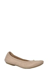 Bandolino Women's Edition Ballet Flats Women's Shoes In Light Nude