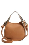 MADEWELL THE SYDNEY SNAKE EMBOSSED LEATHER CROSSBODY BAG,MD183