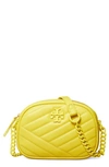 TORY BURCH KIRA CHEVRON LEATHER CAMERA BAG,82284