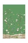Anthropologie Blossom Chinoiserie Mural In Green
