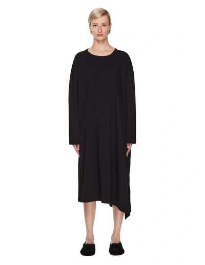 Y's Black Asymmetric Dress