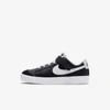 Nike Kids' Blazer Low '77 Low Top Sneaker In Black,black,white,white