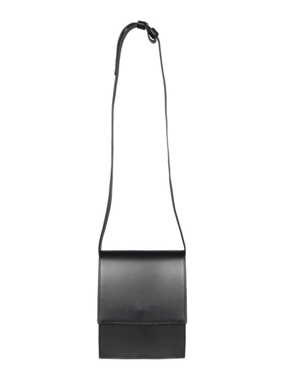 Lemaire Black Small Leather Cross Body Bag