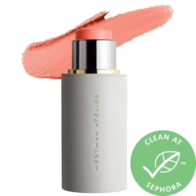 WESTMAN ATELIER BABY CHEEKS LIP + CHEEK CREAM BLUSH STICK MINETTE .21 OZ,P468431