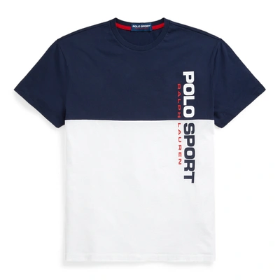 売れ筋商品|||ラルフローレン Tシャツ レディース トップス CLASSIC FIT POLO SPORT JERSEY T-SHIRT UNISEX - Print T-shirt - cruise navy/white Classic Fit Polo Sport Jersey T-Shirt | Ralph Lauren
